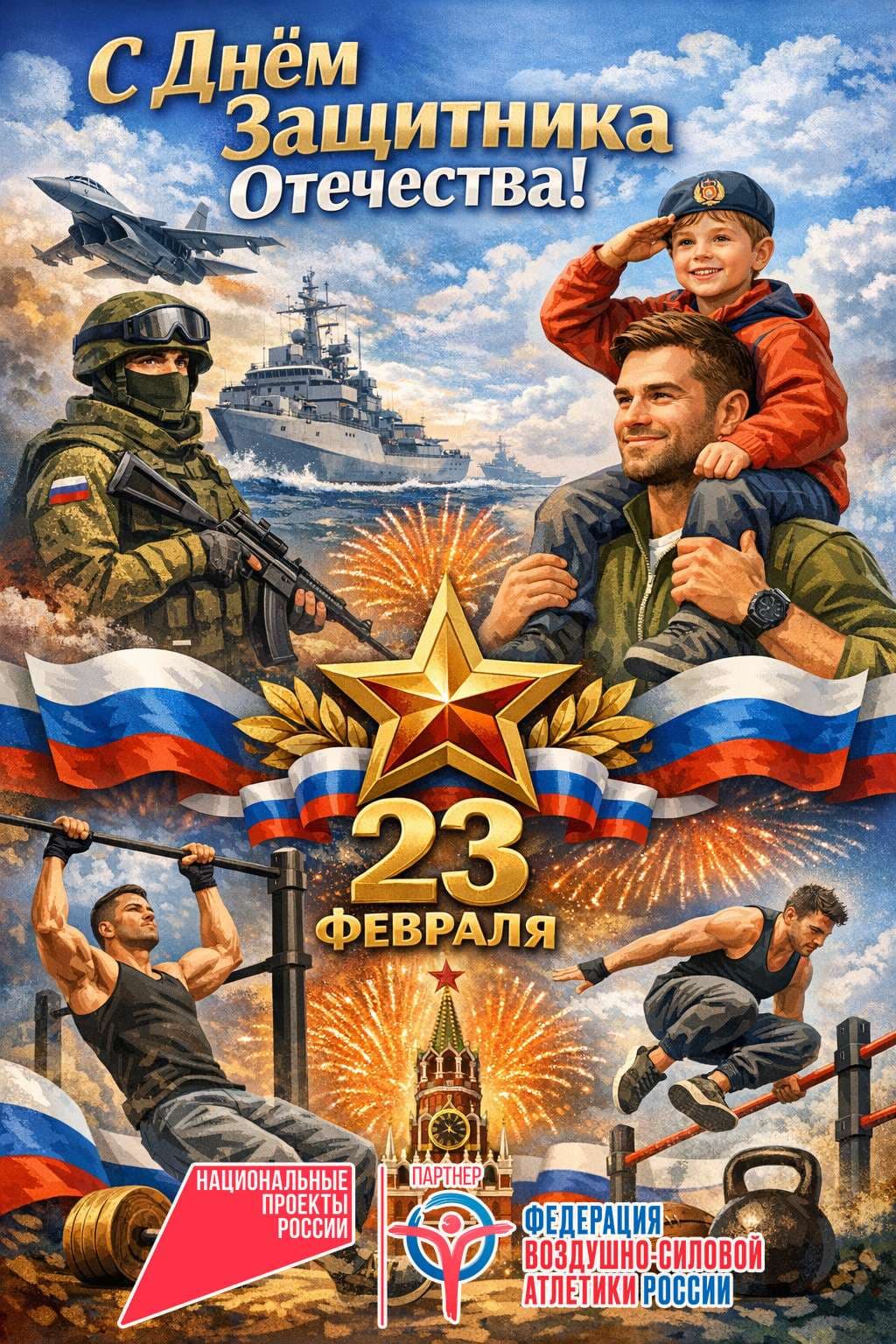 С Днём защитника Отечества!