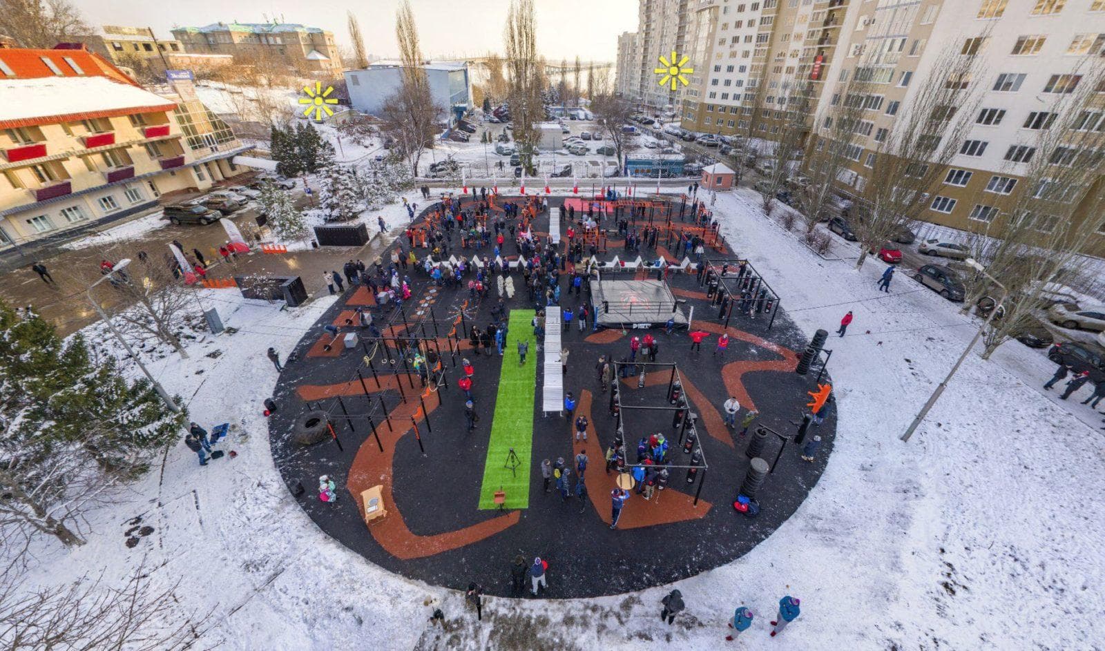 Крупнейший в мире спортивный кластер открылся в Саратове