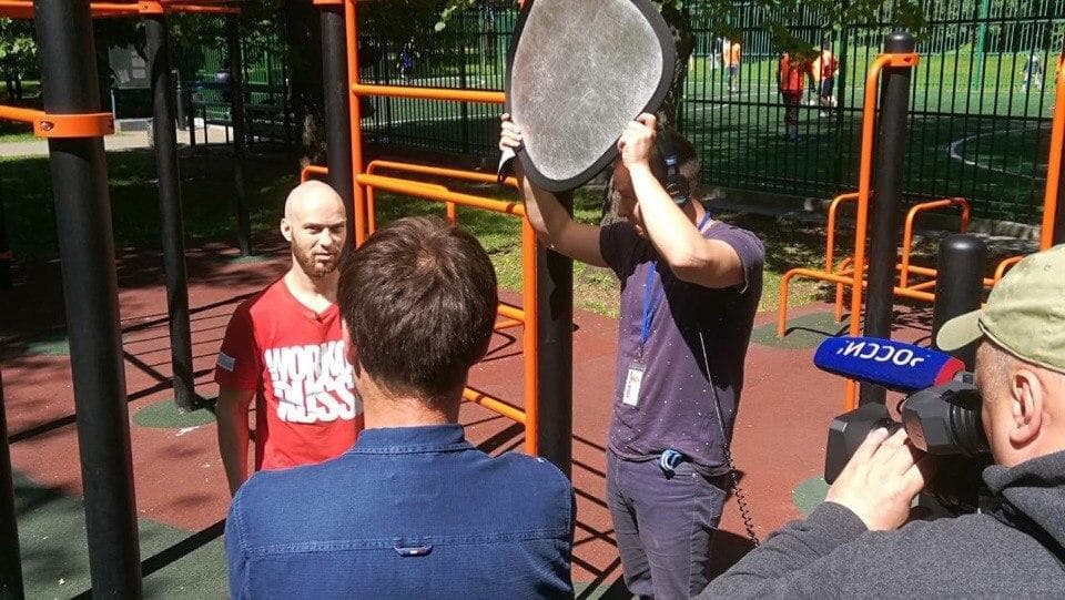 Павел Смоляков: “Воркаут-площадки сегодня становятся центром притяжения”