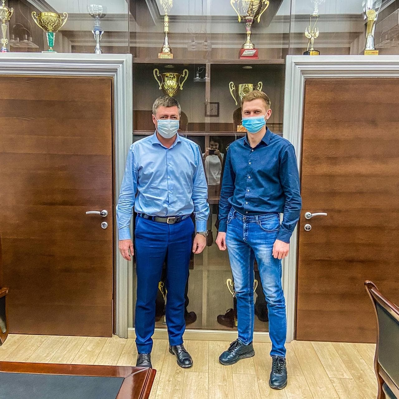 Состоялась рабочая встреча Министра спорта Новосибирской области с Президентом Федерации воздушно-силовой атлетики Новосибирской области