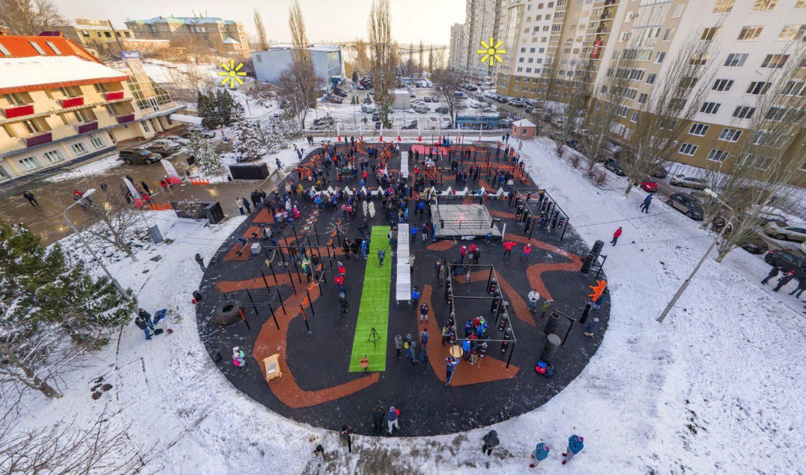Крупнейший в мире спортивный кластер открылся в Саратове